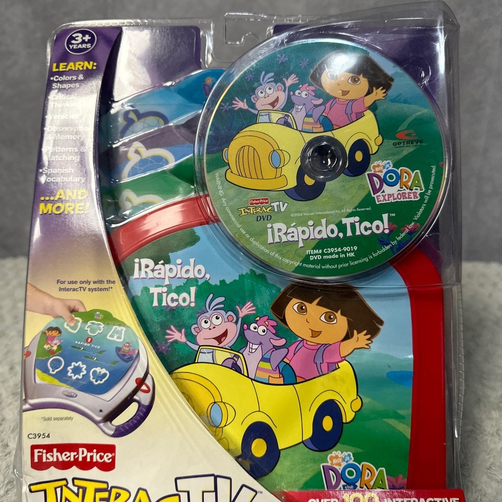 Fisher-Price InteracTV Dora the Explorer 2003 New Vintage
